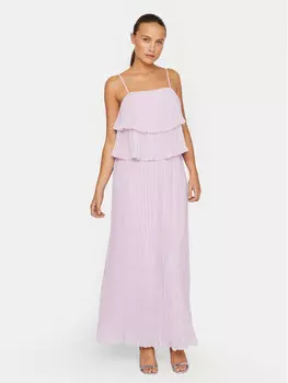 Коктейльное платье стандартного кроя Vila, фиолетовый