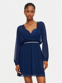 Коктейльное платье стандартный крой 1000769765898 Rinascimento, синий