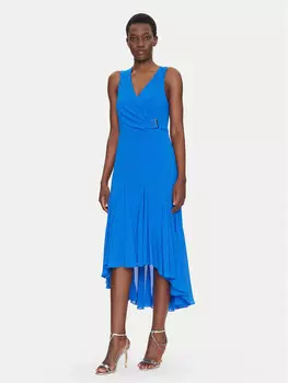Коктейльное платье стандартный крой 251-REEL Morgan, синий