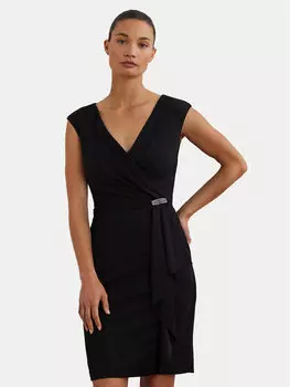 Коктейльное платье стандартный крой 253906356002 Lauren Ralph Lauren, черный