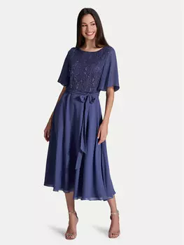 Коктейльное платье стандартный крой 5AI02500 Swing, синий