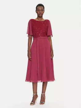 Коктейльное платье стандартный крой 5AI02500 Swing, красный