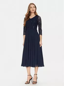 Коктейльное платье стандартный крой 5AI08900 Swing, синий