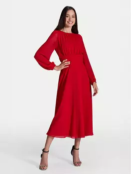 Коктейльное платье стандартный крой 5AI09000 Swing, красный