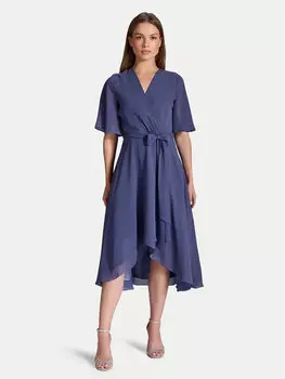 Коктейльное платье стандартный крой 5AI10200 Swing, синий