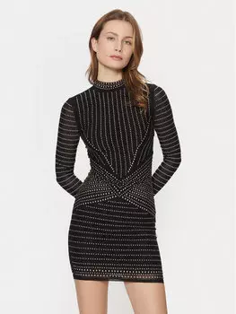 Коктейльное платье стандартный крой 5RGK30 6218A Marciano Guess, черный