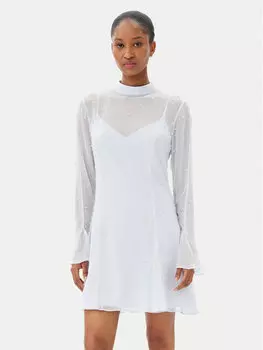 Коктейльное платье стандартный крой 71YBD French Connection, голубой