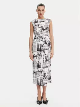 Коктейльное платье стандартный крой 71YDQ French Connection, белый