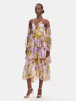 Коктейльное платье стандартный крой A207W016A Dixie, мультиколор