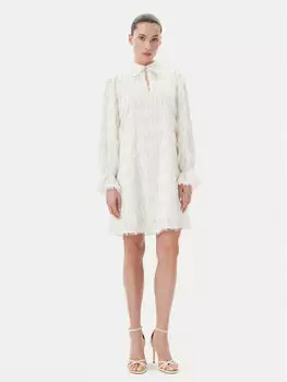 Коктейльное платье стандартный крой Armade BBW4396 Bruuns Bazaar, белый