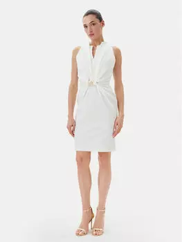 Коктейльное платье стандартный крой CFC0123794003 Rinascimento, белый