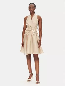 Коктейльное платье стандартный крой CFC0124419003 Rinascimento, золотой