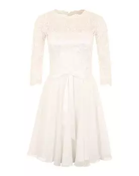 Коктейльное платье SWING, белый