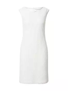 Коктейльное платье Swing, белый