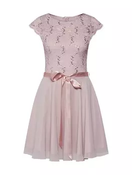 Коктейльное платье SWING Cocktail Dress, цвет powder/dusky pink