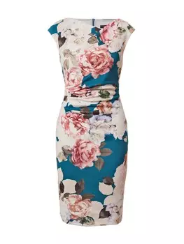 Коктейльное платье Swing, синий