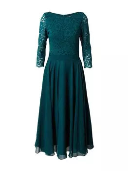 Коктейльное платье SWING, темно-зеленый