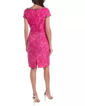 Коктейльное платье Theia Thelma, розовый