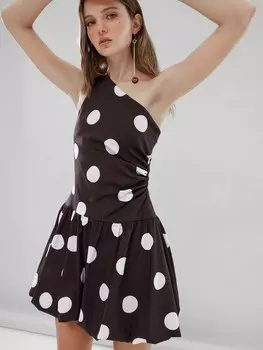 Коктейльное платье Trendyol, черный