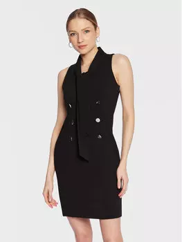 Коктейльное платье узкого кроя Dkny, черный