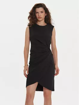 Коктейльное платье узкого кроя Dkny, черный