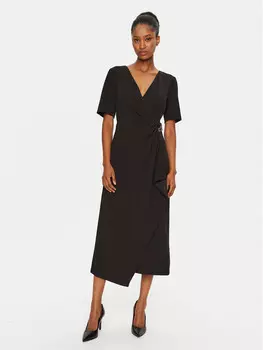 Коктейльное платье узкого кроя Dkny, черный