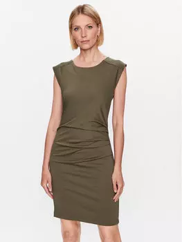 Коктейльное платье узкого кроя Kaffe, зеленый