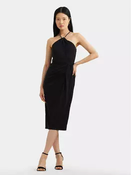 Коктейльное платье узкого кроя Lauren Ralph Lauren, черный