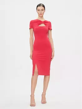 Коктейльное платье узкого кроя Rinascimento, розовый