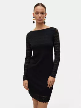 Коктейльное платье узкого кроя Vero Moda, черный