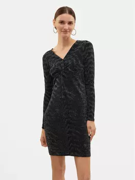 Коктейльное платье узкого кроя Vero Moda, черный