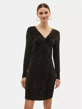 Коктейльное платье узкого кроя Vero Moda, коричневый