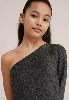 Коктейльное платье / Вечернее платье WE Fashion, серебро