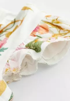 Коктейльное платье / Вечернее платье Prom Next, розово-белое с цветочным принтом