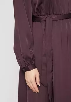 Коктейльное платье / Вечернее платье Viellette Midi Dress VILA, идеально сливовое