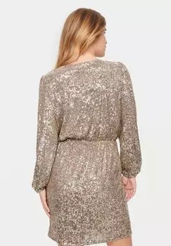 Коктейльное платье / Вечернее платье Xenirasz Saint Tropez, серо-коричневый