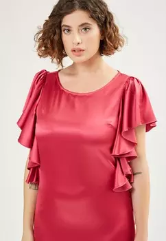 Коктейльное платье / Вечернее платье ASYMMETRICSLEEVE Maison Form'elle, цвет Berry