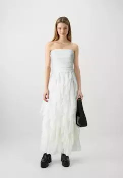 Коктейльное платье / Вечернее платье ONLSKY LONG DRESS ONLY, кремовый
