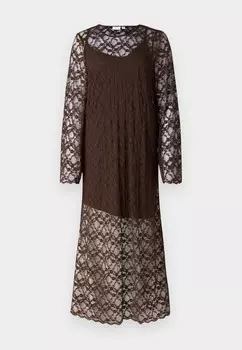 Коктейльное платье / Вечернее платье VILORNAS DRESS VILA, коричневый