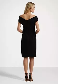 Коктейльное платье / Вечернее платье CREPE OFF THE SHOULDER COCKTAIL DRESS Lauren Ralph Lauren, черный