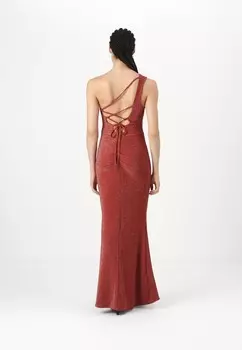 Коктейльное платье / Вечернее платье GLITTER MAXI WAL G., коричневый