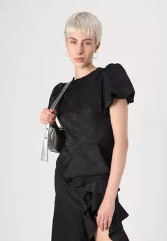 Коктейльное платье / Вечернее платье WATERFALL MIDI DRESS Sister Jane, черный