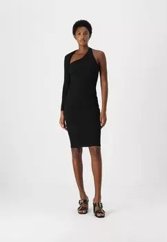 Коктейльное платье / Вечернее платье ASYMMETRIC PARTY DRESS KARL LAGERFELD, черный