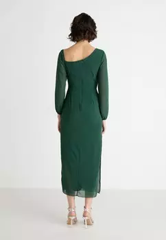 Коктейльное платье / Вечернее платье ABI MAXI WAL G., темно-зеленый