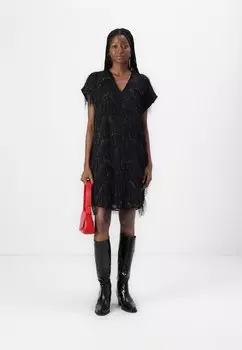 Коктейльное платье / Вечернее платье ACANTHA NELLAT DRESS Bruuns Bazaar, черный