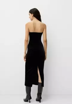 Коктейльное платье / Вечернее платье Bershka, черный