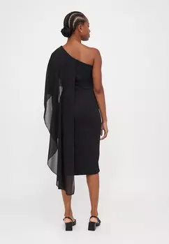 Коктейльное платье / Вечернее платье ONE SHOULDER MIDI WAL G PETITE, черный