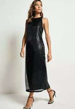 Коктейльное платье / Вечернее платье TALL SEQUIN RACER MIDI Next, черный