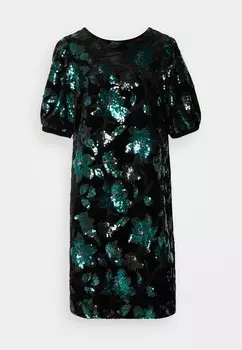 Коктейльное платье / Вечернее платье TINSEL DRESS Mos Mosh, темно-синий