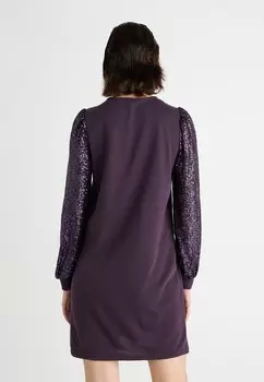 Коктейльное платье / Вечернее платье VMCHARLOTTE SEQUEN SLEEVES Vero Moda, сиреневый
